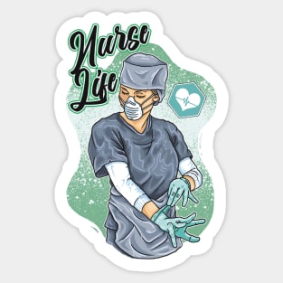 Nurse Life Sticker